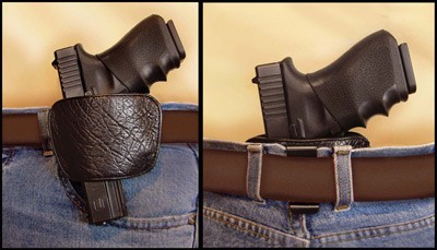 PSP BELT SLIDE HOLSTER BLACK - MED TO LARGE AUTOS IWB & OWB - Image 2