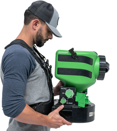 HOOYMAN 24V ELECTRIC SPREADER - W/HARNESS/BATTERY/CHARGER