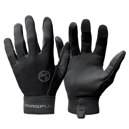 Magpul MAG1014-001 Technical 2.0 Gloves Black Touchscreen Synthetic/Suede Large