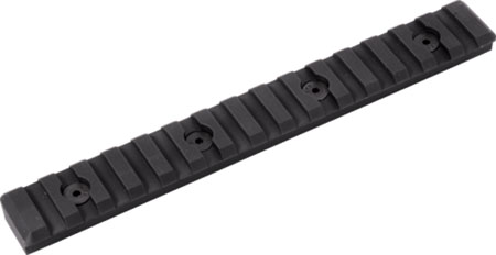 Timber Creek Outdoors M15SPRBL M-LOK 15 Slot Picatinny Rail Black Anodized