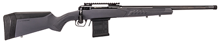 Savage Arms 57770 110 Tactical 6mm ARC 8+1 18", Matte Black Metal, Gray Fixed AccuStock with AccuFit
