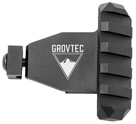 GrovTec US Inc GTSW321 Picatinny Rail Angled Black Anodized Aluminum
