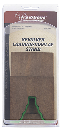 Traditions A1308 Display/Loading Stand Brown Black Powder Wood Multi Caliber