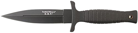 Smith & Wesson Knives SWHRT9BCP H.R.T. 4.75" Fixed Spear Point Plain 7Cr17MoV High Carbon SS Blade Thermoplastic Rubber Handle 9" OAL