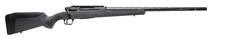 Savage Arms 57896 Impulse Mountain Hunter 300 WSM 2+1 24" Threaded Proof Research Carbon Fiber Barrel, Gray AccuStock with Black Rubber Cheek Piece and Grips