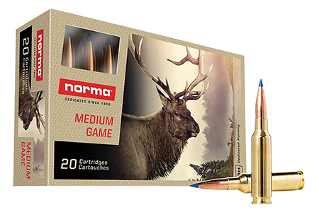 Norma Ammunition 20166402 Dedicated Hunting Bondstrike 6.5Creedmoor 143gr Bonded Polymer Tip 20 Per Box/10 Case