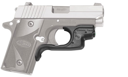 Crimson Trace 0147501 LG-492G Green Laserguard Black Sig Sauer P238/P938