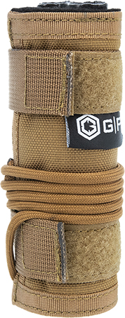 GPS Bags GPST80022LR5T Tactical Suppressor Cover 22 LR 1000D Nylon Tan