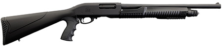 Chiappa Firearms 930.294 301 Full Size Frame 12 Gauge Pump 3" 4+1 18.50" Black Steel Barrel, Black Aluminum Receiver, Black Fixed Synthetic Stock, Black Polymer Grip