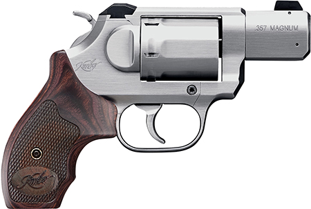Kimber Mfg.,inc 3400021CA K6S DASA (CA) 357 Mag 6+1 2" Brushed Stainless Diamond Checkering Grip