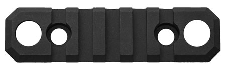 GrovTec US Inc GTSW241 3.1 Inch 5 Slot with Push Button Bases M-Lok Black Anodized