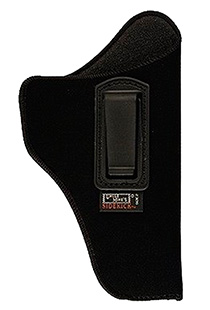 Uncle Mike's 76101 Inside The Pants Holster IWB Size 10 Black Suede Like Belt Clip Fits 22-25 Cal Small Autos Right Hand