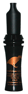 Haydel's Game Calls CS03 Compensator Open Call Specklebelly Sounds Attracts Geese Black Acrylic