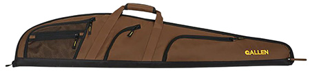 Allen 99452 Daytona Shotgun Case 52" Mocha Brown Endura w/ Black Trim Adjustable Sling, 4 Pockets & Easy Clean Lining