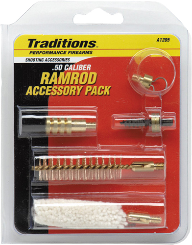 TRADITIONS RAMROD ACCY TIPS - .50 CALIBER 10/32 THREADS 6PC