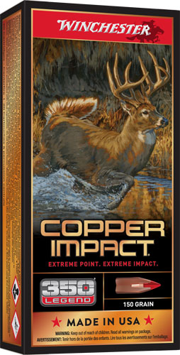 WINCHESTER COPPER IMPACT 350 - LEGEND 150GR 20RD 10BX/CS - Image 2