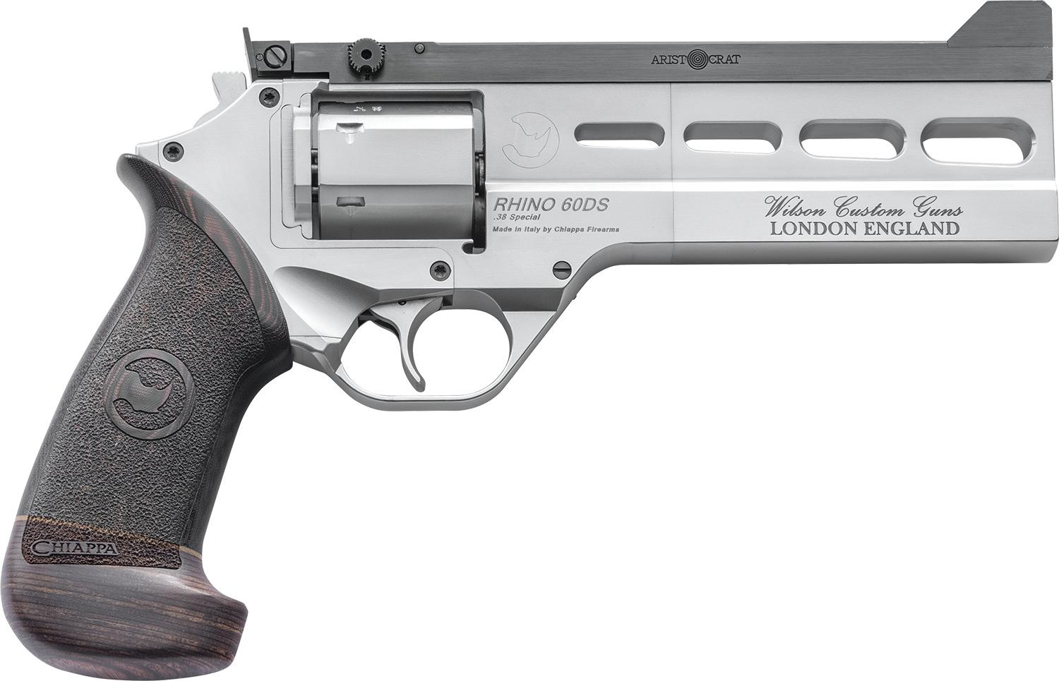 RHINO 38 SPL REVOLVER MATCH MASTER 60DS Grey PVD 6IN BBL