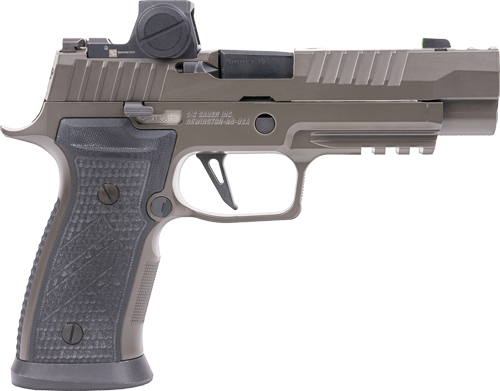 SIG P320 AXG LEGION 9MM 3.9" - ROMEO-X (2)21RD X-GRIP/GREY
