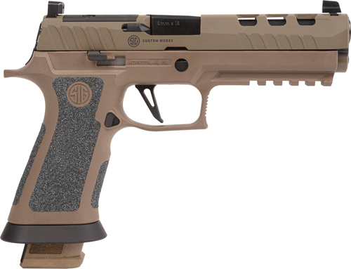SIG P320 XFIVE DH3 9MM 5" OR - XRAY-3 (3)21RD AXG GRIP COYOTE - Image 2