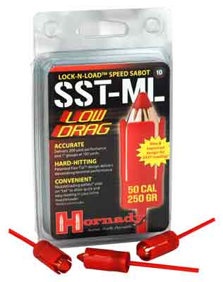 HORNADY .50CAL SABOTED BULLET - .45 250GR SST 10CT 10BX/CS
