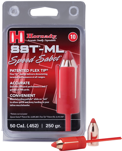 HORNADY .50CAL SABOTED BULLET - .45 250GR SST 10CT 10BX/CS - Image 2