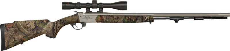 TRADITIONS PURSUIT XT .50 CAL - 3-9X40 S/S CERAKOTE/BU COUNTR