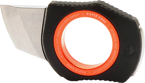 SOG RAPID EDGE EMERGENZY TOOL - BLACK/RED SS BLADE - Image 2