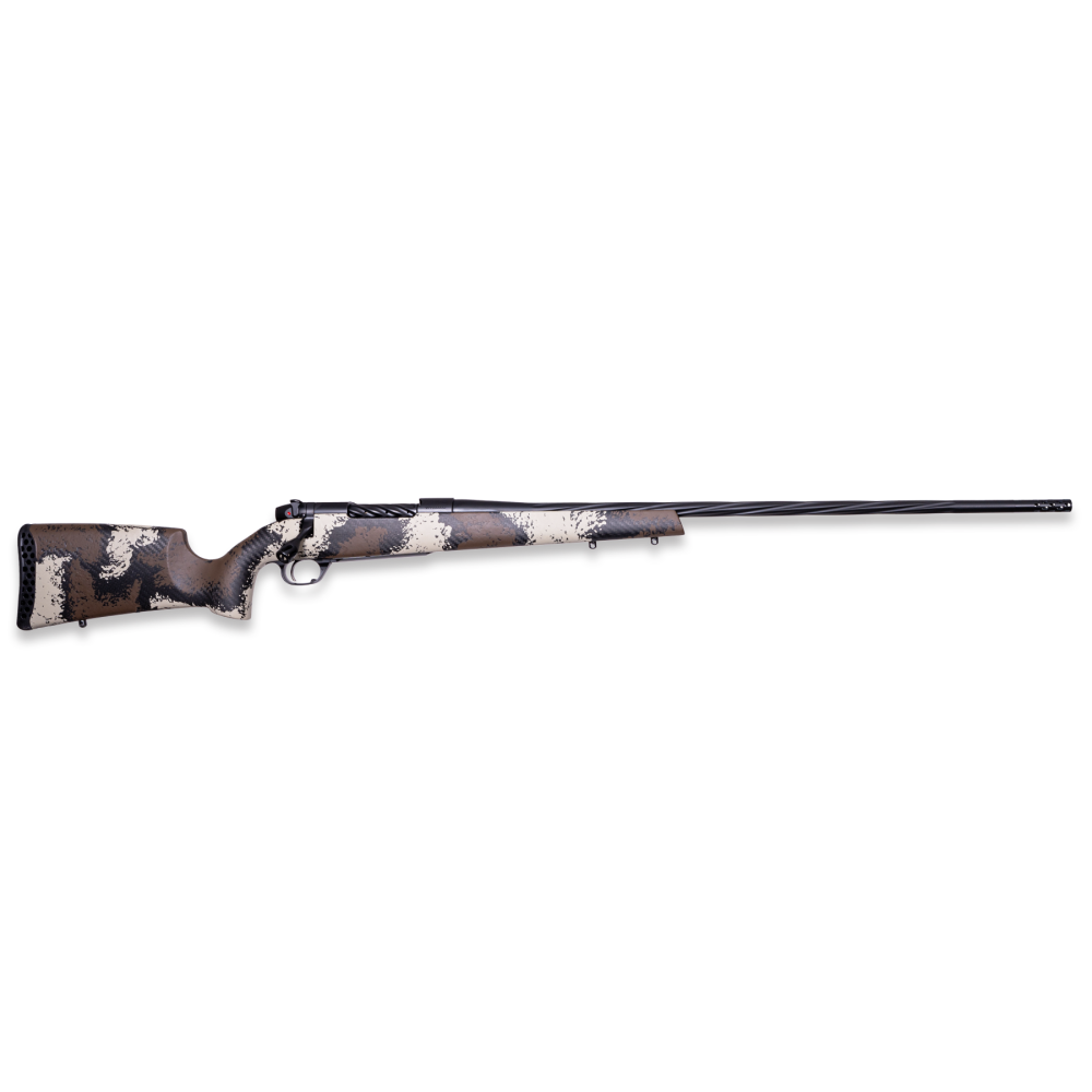 Weatherby Mark V High Country 6.5 Wby RPM 4rd Magazine 24" 1/2x28 Threaded Barrel with 2" Muzzle Brake