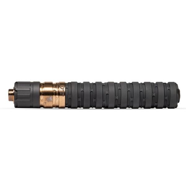 Q Erector 9 Suppressor 9mm Luger 8.7" with 1/2-28 Piston Black