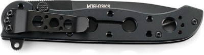 CRKT M16-03KS 3.5" PLAIN EDGE - SPEAR POINT BLACK BLADE - Image 2