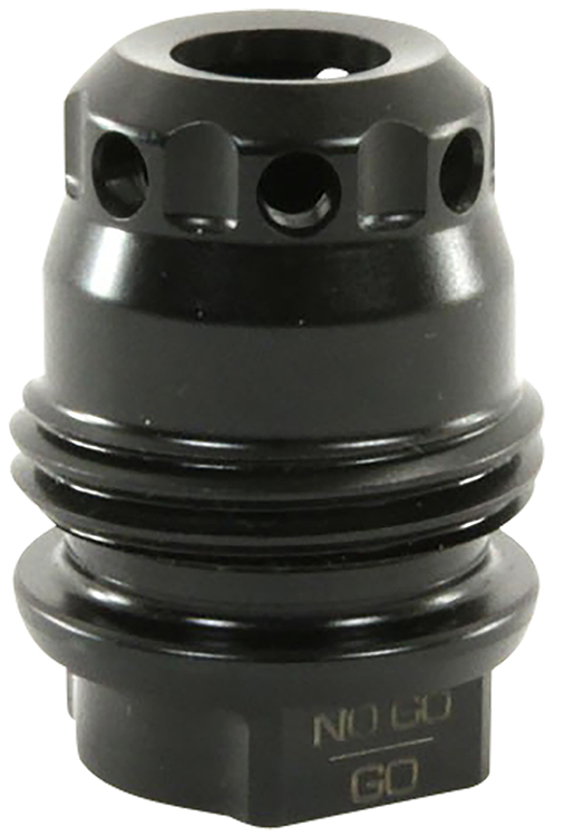 Rugged Suppressors MB014 M2 Brake Black, 1/2"-28 tpi Threads, Dual Taper Locking System, Fits Radiant762, Surge762, Razor762 & Micro30 Suppressors