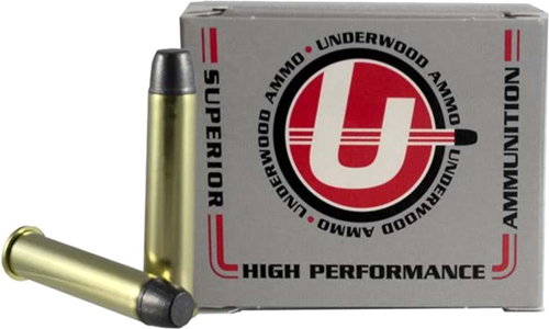 UNDERWOOD 45-70 GOV +P 430GR - LEAD FLAT NOSE 20RD 10BX/CS