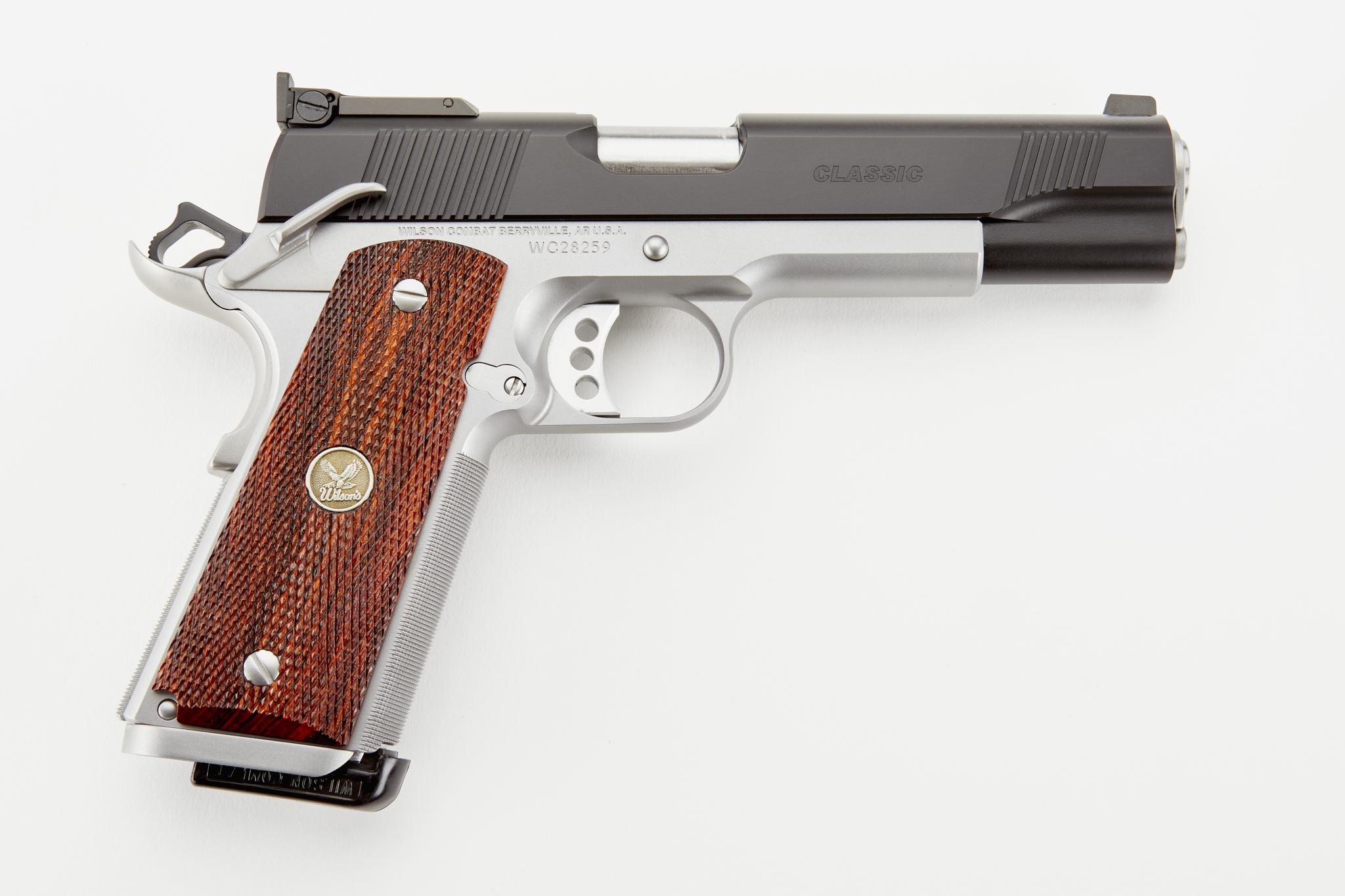 WILSON COMBAT CLASSIC 45ACP 5" 8+1 BLK/SS CA