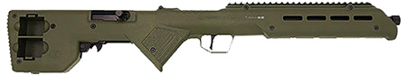 Desert Tech TRKRF2218GRN TREK-22 Rifle 22LR 18" Free Floating Steel Barrel Polymer Stock