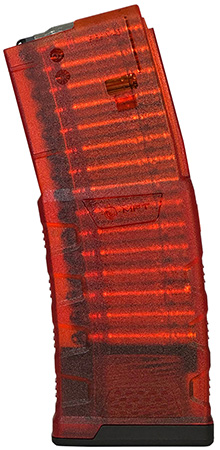 Mission First Tactical EXDPM556TR EXD 30rd 5.56 Fits AR/M4 Translucent Red