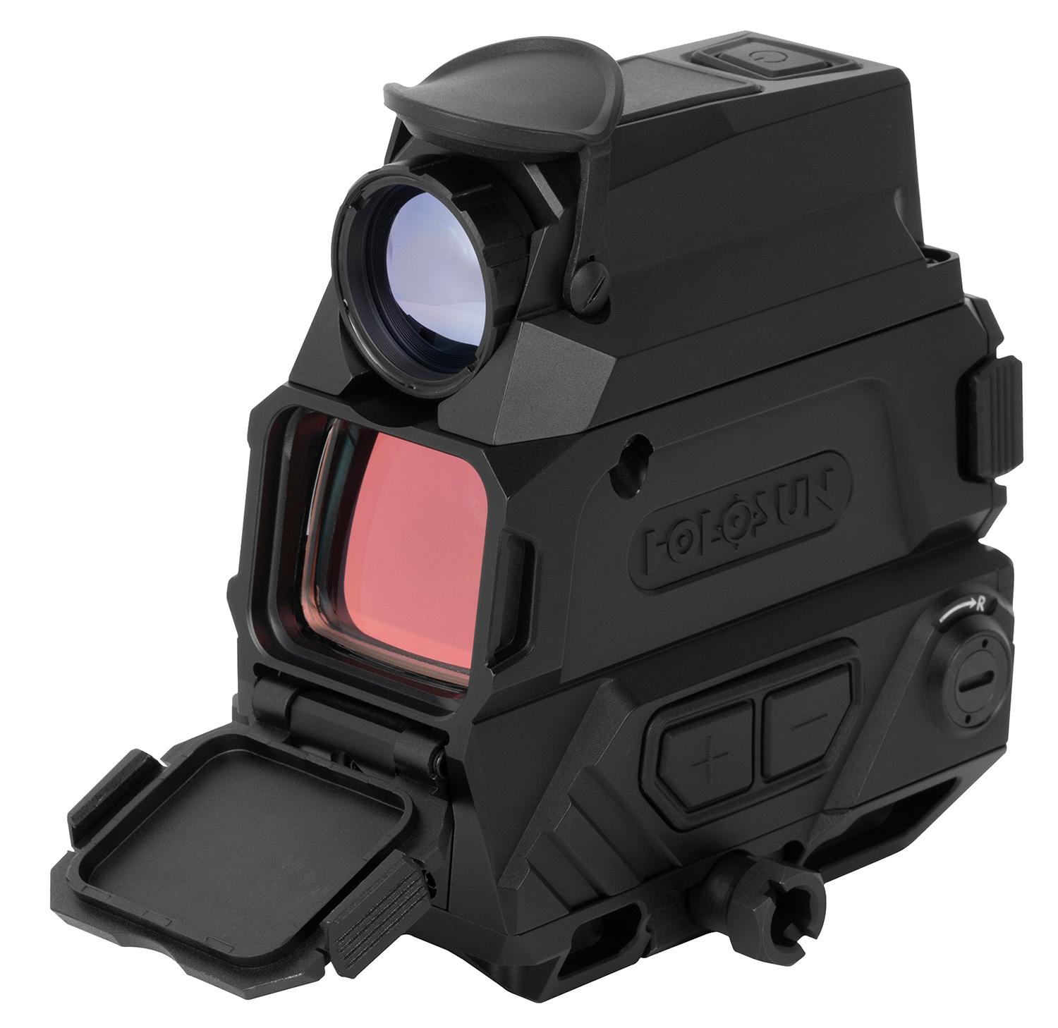 Holosun DRSTH DRS Thermal Reflex Sight Black Anodized 1x/8x 1.20" x 0.98" 2 MOA Red Dot/65 MOA Circle Multi Reticle Thermal Overlay