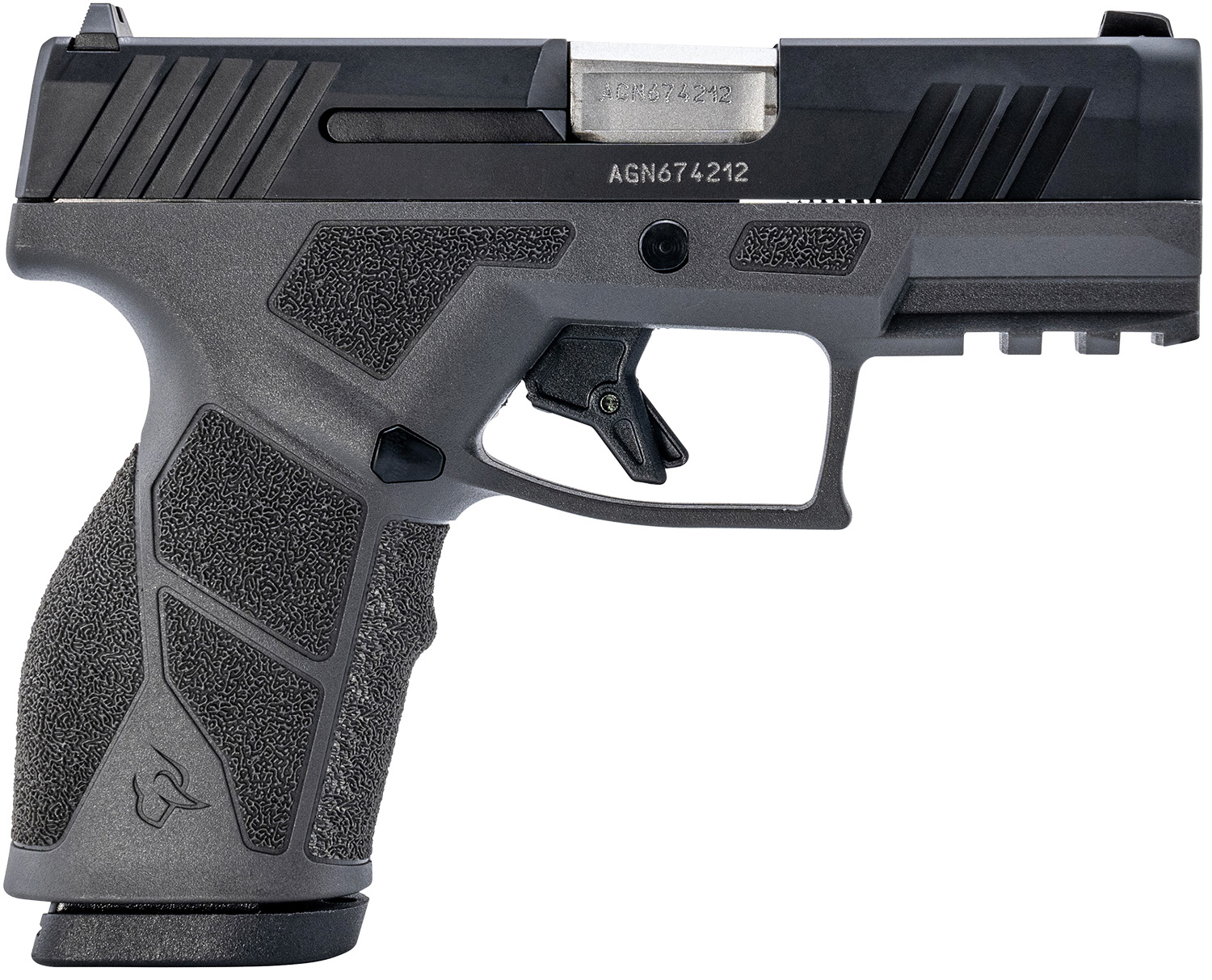 Taurus 1-GX2931G GX2 9mm 13+1 3.37" Matte Stainless Steel Barrel, Matte Black Serrated Stainless Steel Slide, Gray Polymer Frame w/Picatinny Rail, Polymer Grip