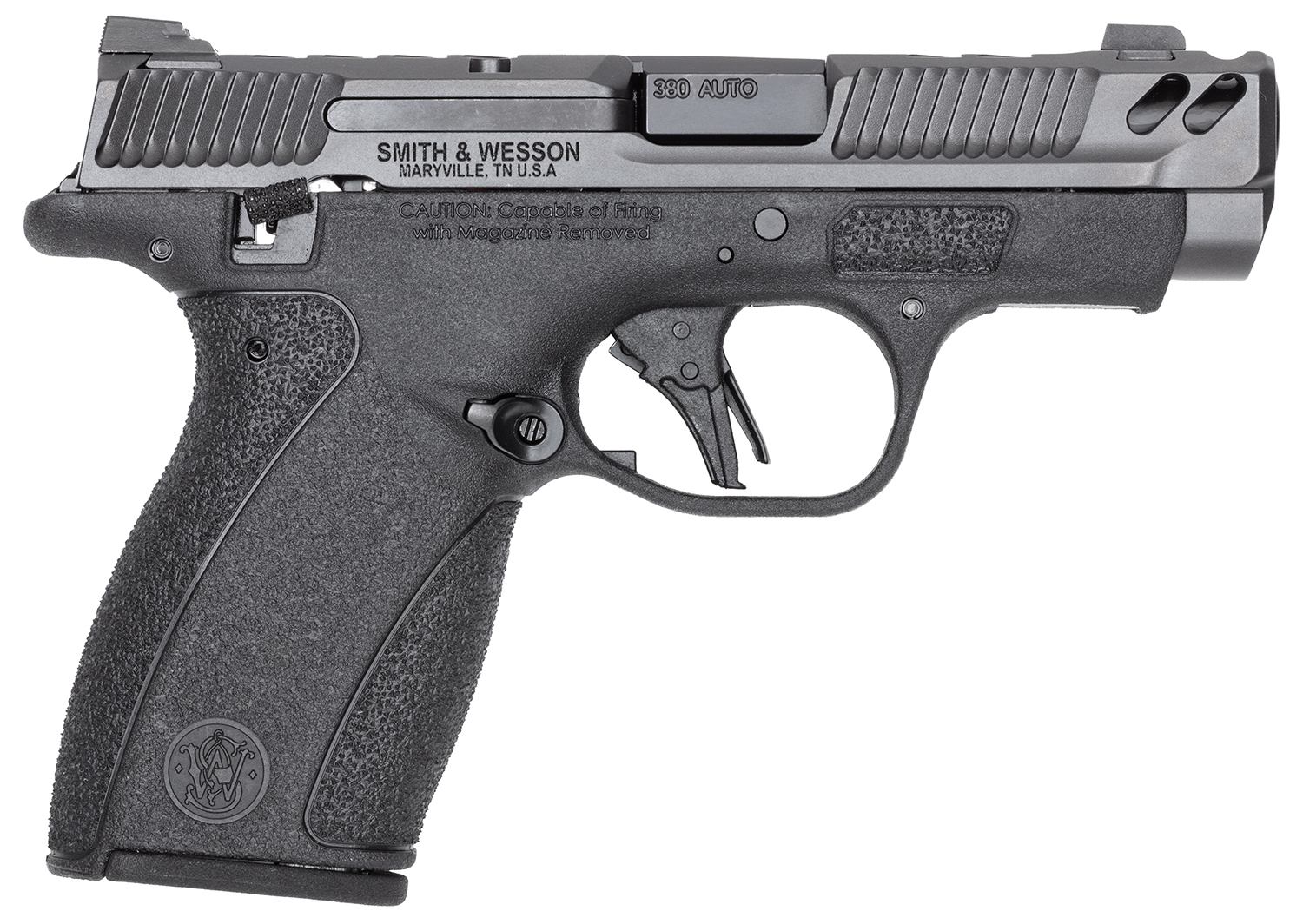 S&W BODYGUARD PC CARRY COMP - 380 10/12 MAGS BLK SAFETY
