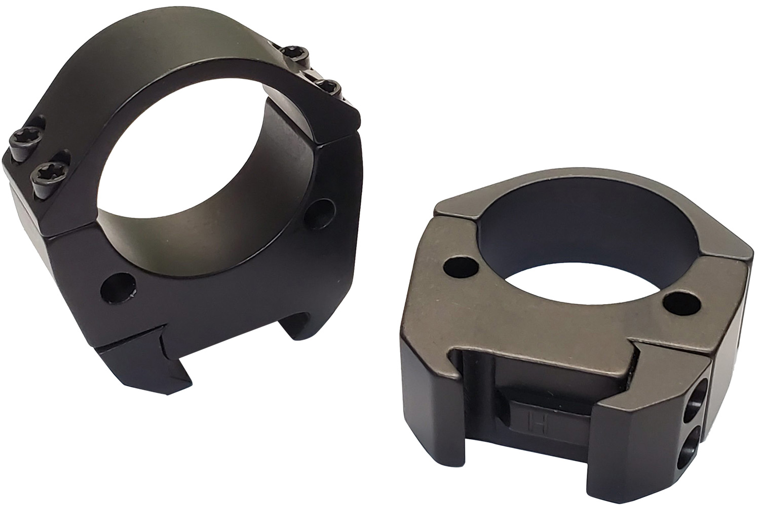 Talley TMS34L Modern Sporting Black Anodized Aluminum 34mm Tube, Low, Picatinny Rail