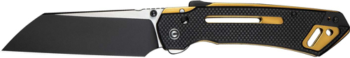 CIVIVI KNIFE BUSTER FG 4.2" - BLACK GOARSE G10 SATIN FLAT - Image 2