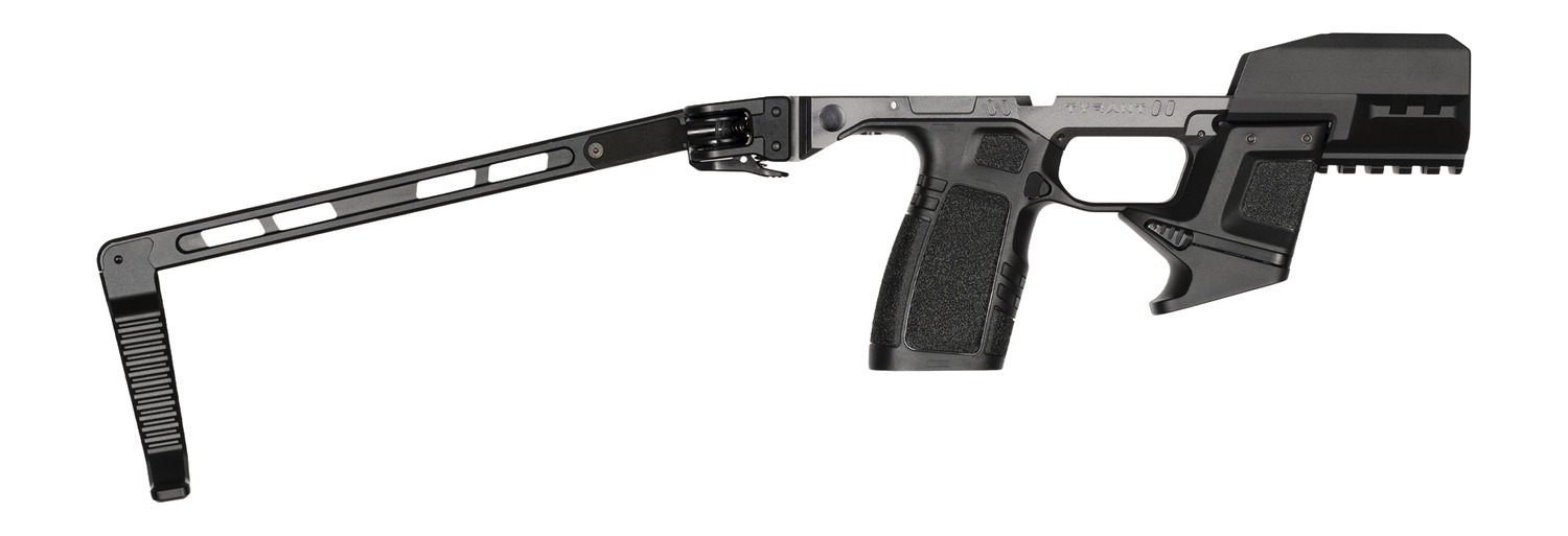 Tyrant CNC TDP365TWSGNMTL Gunmetal Aluminum/Polymer Folding Fits Sig P365