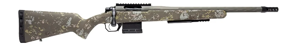 Horizon Firearms HRF-VA2-7PRC-22R Vandal 2 7mm PRC 22" Mil-Spec OD Green Skip Dash Fluted/Threaded Barrel, Mil-Spec OD Green Receiver w/Picatinny Rail, Arca Rail Forend, Timberline Iota BKS Right Hand