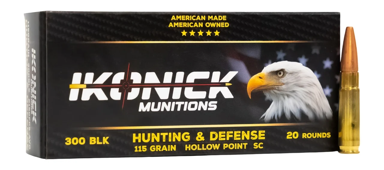 IKONICK IU-300-115SC-B20 300BO 115GR CC 20/25