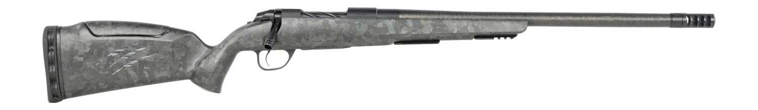 Fierce Firearms CT Rage LR Full Size 300 PRC 3+1 20" Carbon Fiber Match Grade Threaded Barrel, Black Cerakote Titanium Drilled & Tapped Receiver, Picatinny Rail Forend, Carbon Matrix Push Button Adj