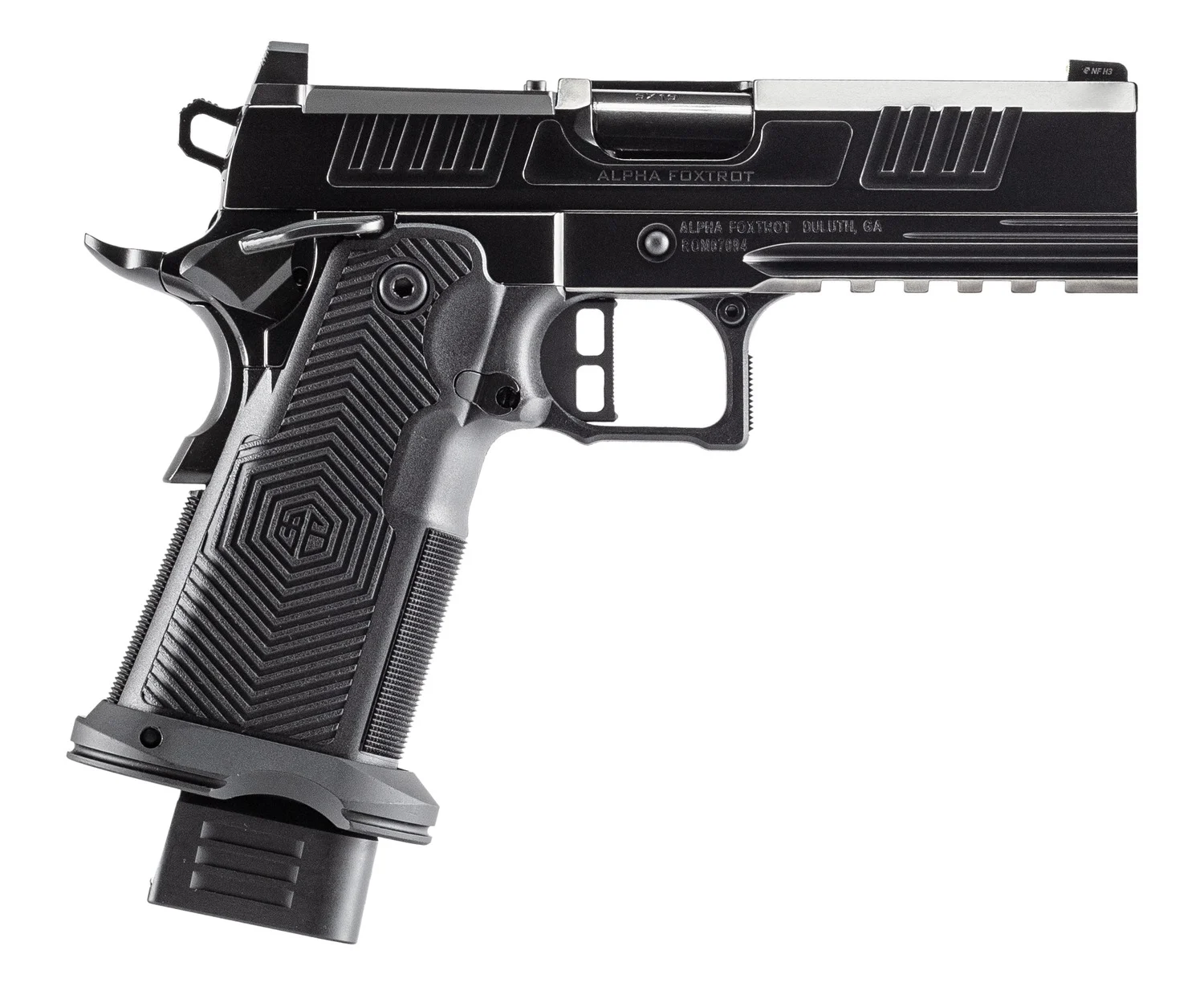 Alpha Foxtrot AA39X1CID-PDBK19 AF1911 Romulus 9mm Luger 4.25"