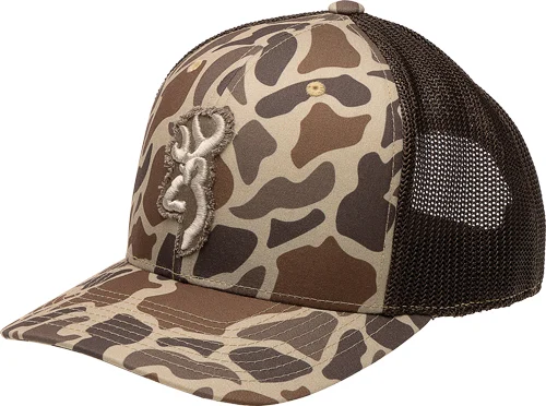 BROWNING CAP FLASHBACK 110MESH - BACK REC PATCH TAN CAMO - Image 2