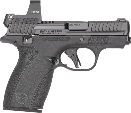 S&W BODYGUARD 2.0 RFX1 SIGHT - 380ACP 10/12 RD MAG BLK SAFETY