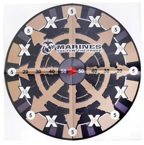 MC USMC 9" SPEAR POINT - THROWING KNIVES 6-PACK BLK/FDE - Image 3