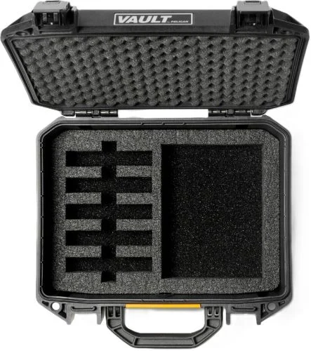 PELICAN PRECUT VAULT FOR 2 - GUNS AND MAGS UNIVERSAL BLACK - Image 2